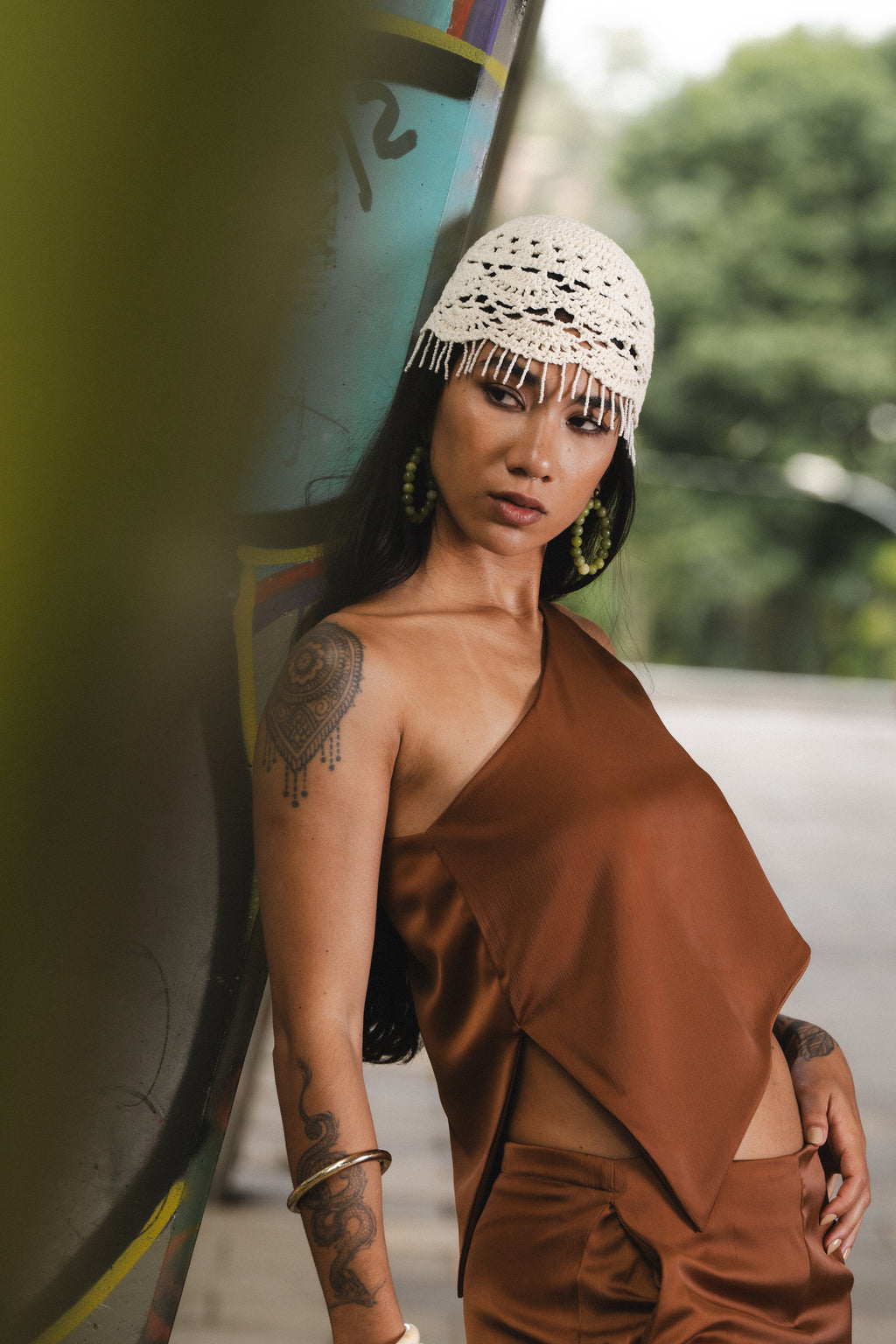 INNER PULSE TOP IN RUST