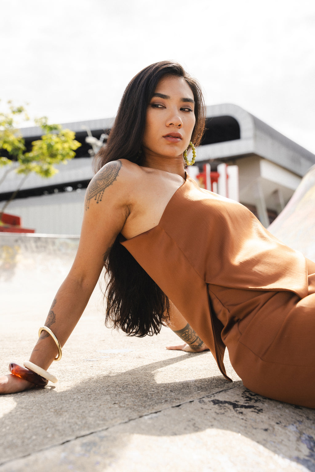 INNER PULSE TOP IN RUST