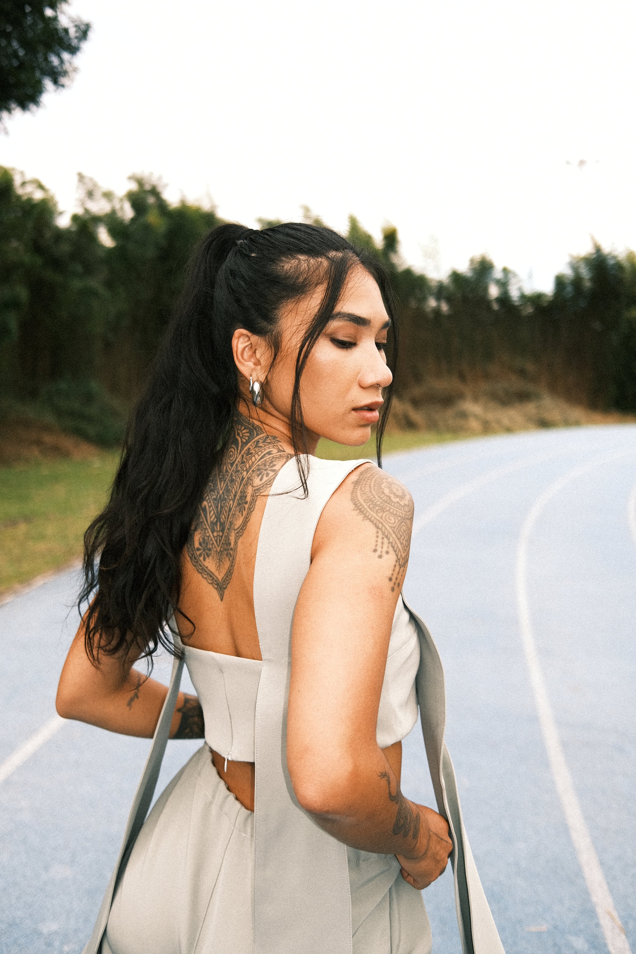 THE DOUBLE TAKE TOP IN SAGE