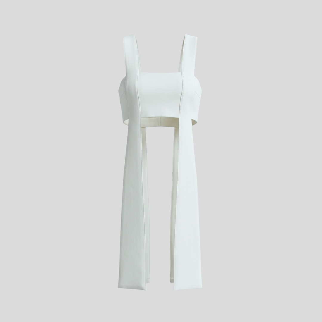 THE DOUBLE TAKE TOP IN IVORY