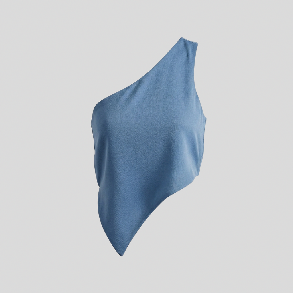 INNER PULSE TOP IN BLUESTONE