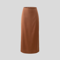 LEAP OF FAITH SKIRT IN RUST