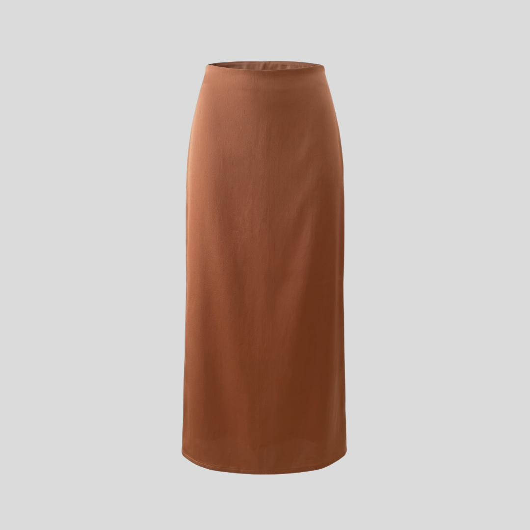 LEAP OF FATIH SKIRT IN RUST