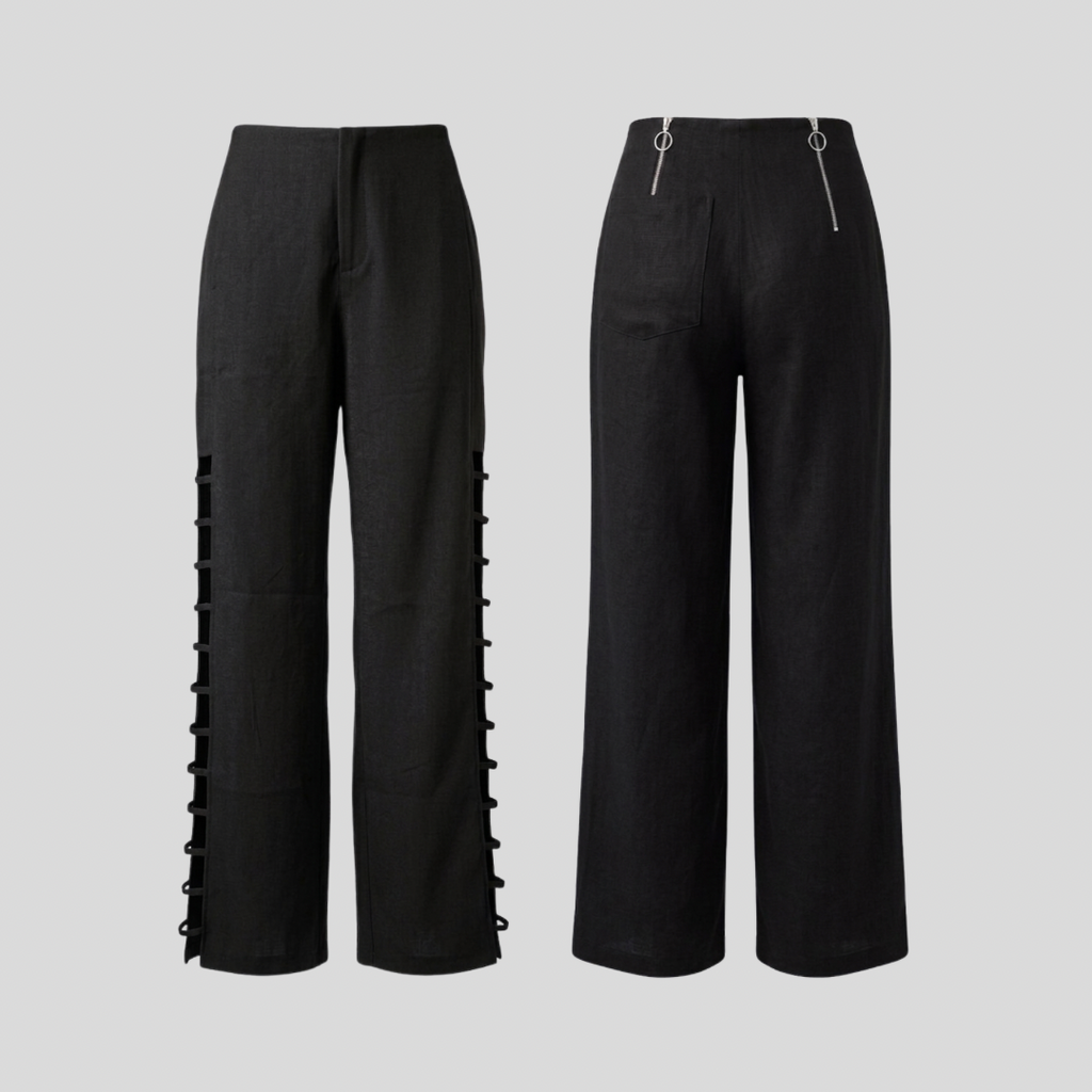 OPEN MIND PANTS IN BLACK