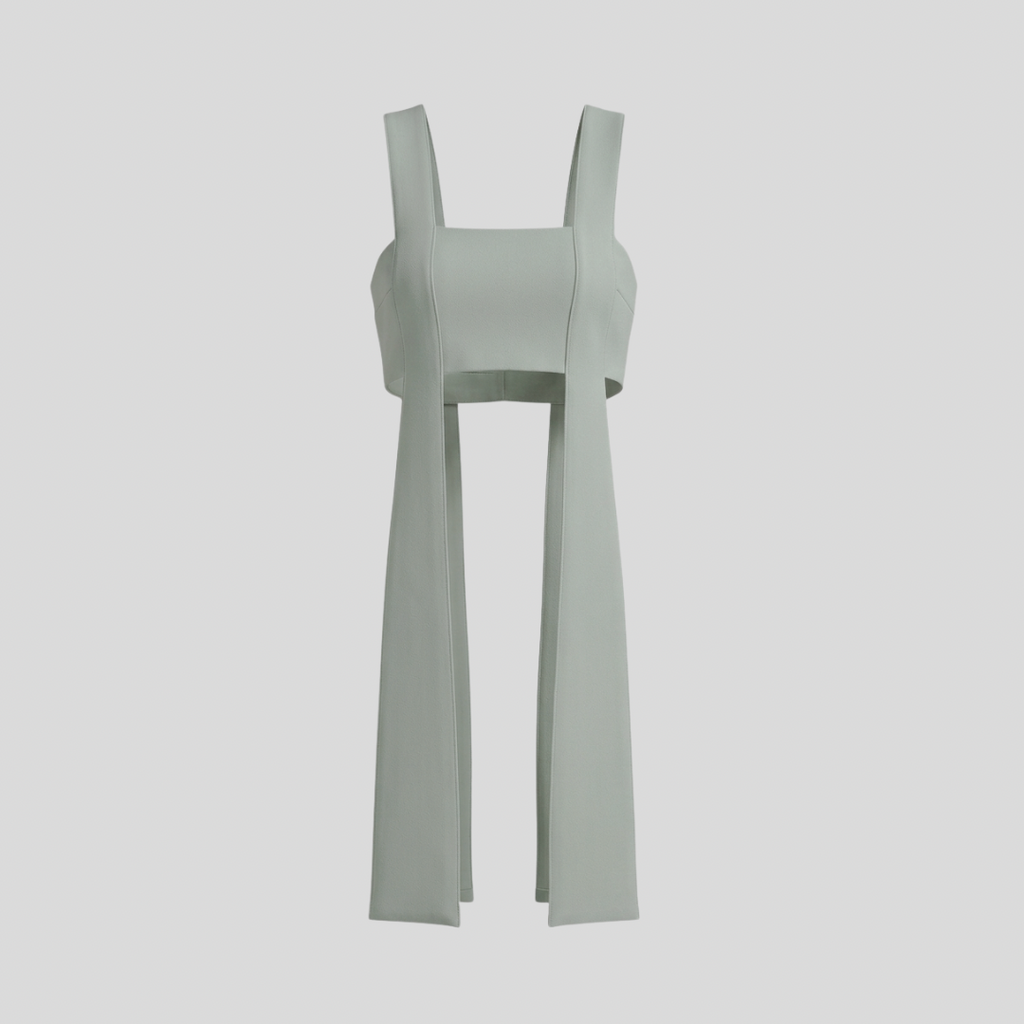 THE DOUBLE TAKE TOP IN SAGE
