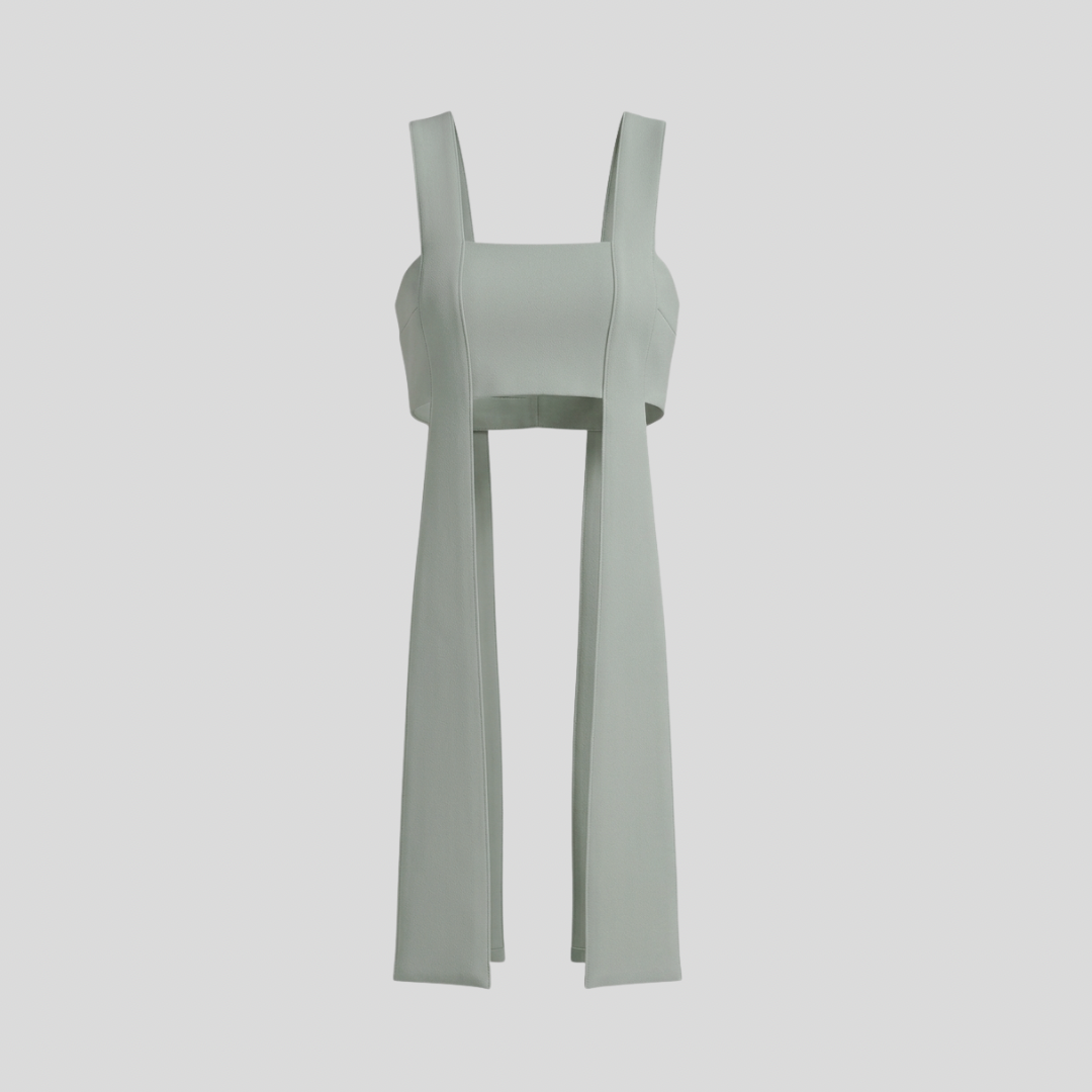 THE DOUBLE TAKE TOP IN SAGE