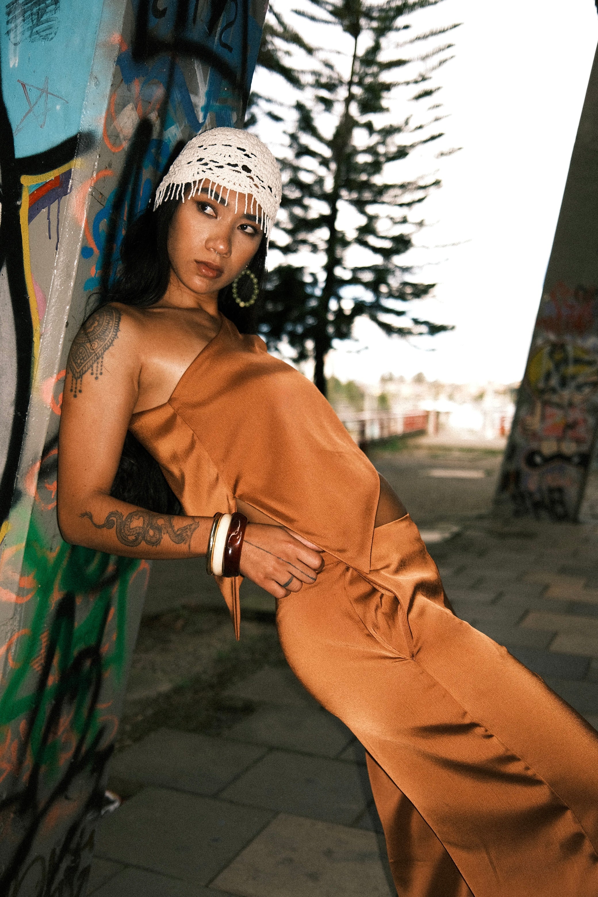 INNER PULSE TOP IN RUST