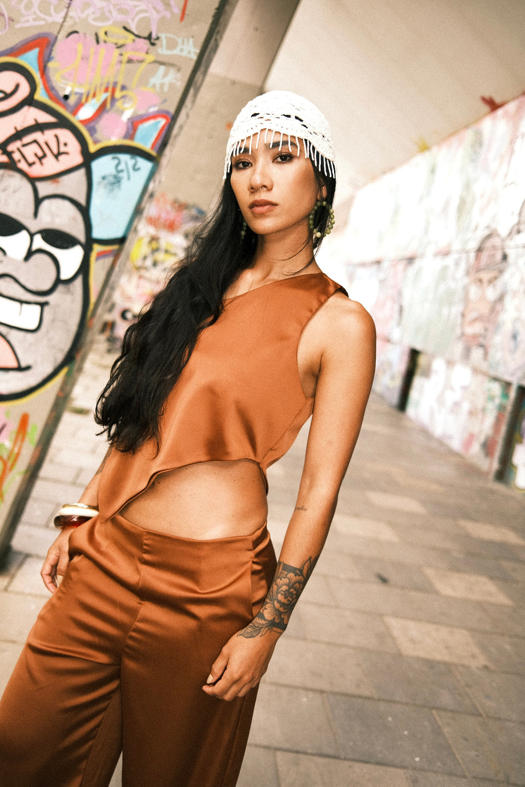 INNER PULSE TOP IN RUST