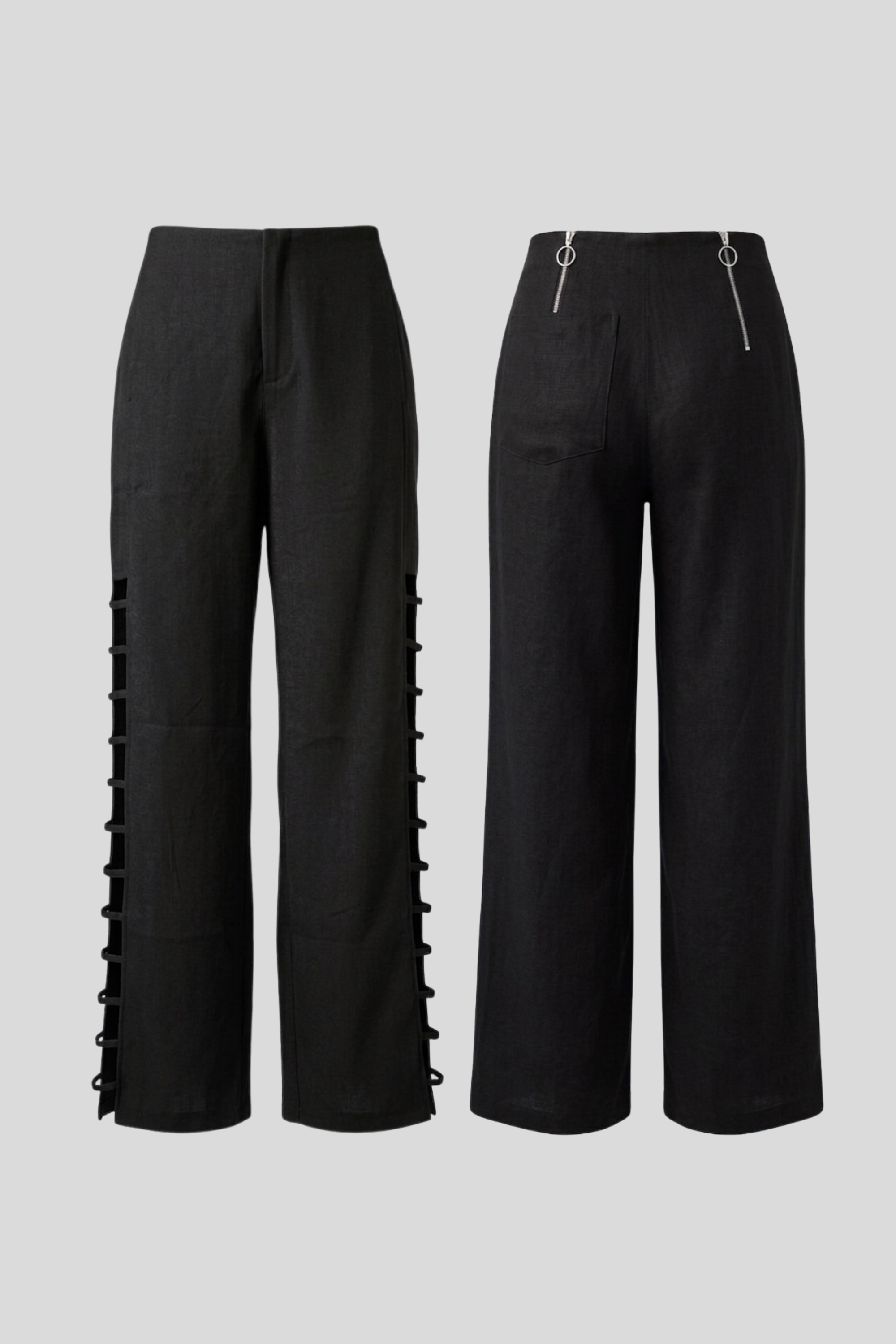 OPEN MIND PANTS IN BLACK
