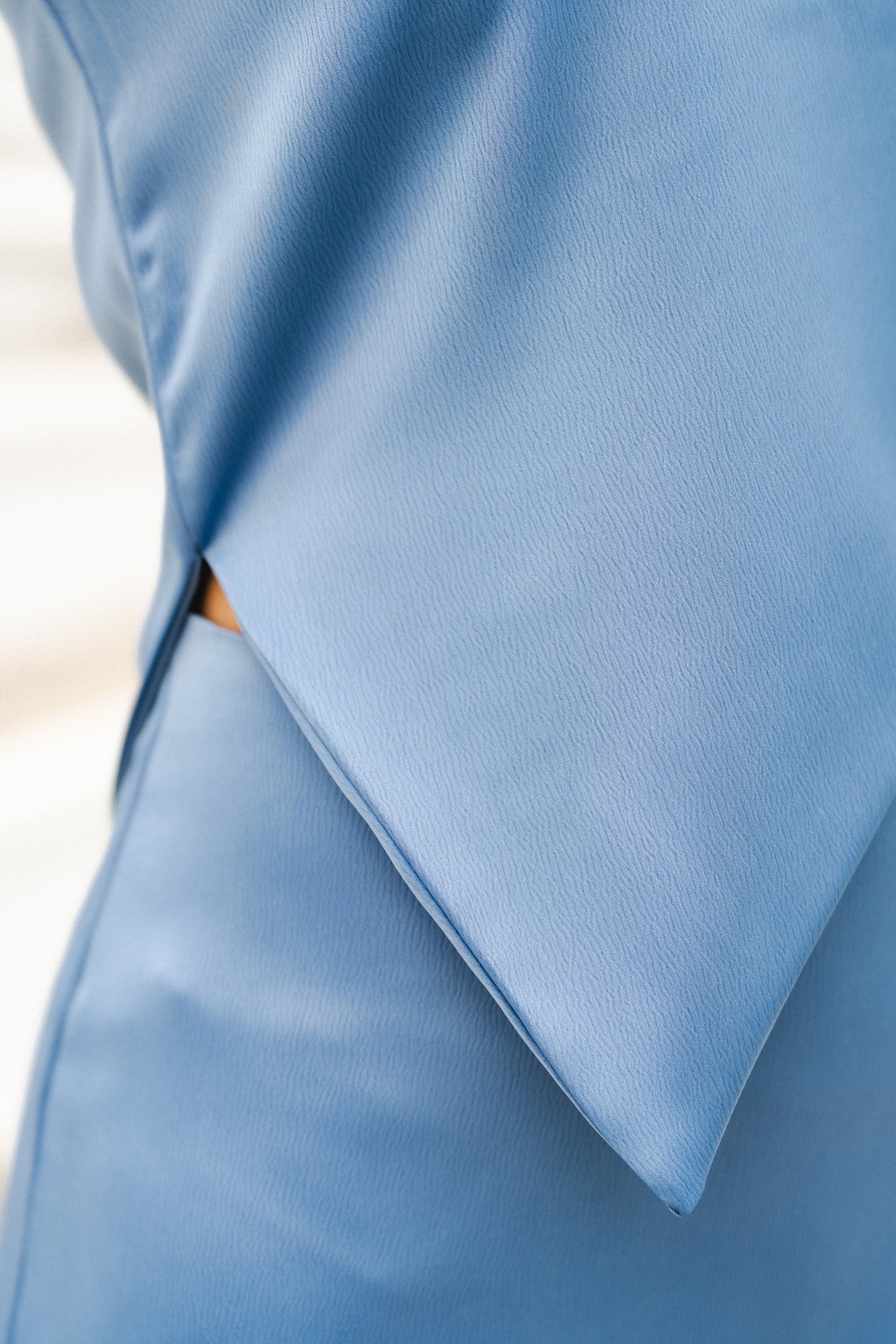 INNER PULSE TOP IN BLUESTONE