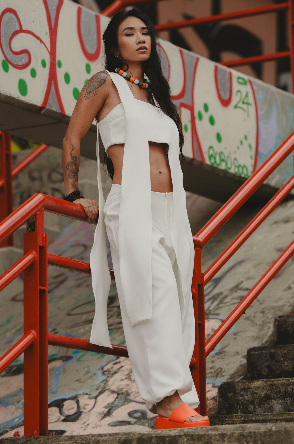 THE DOUBLE TAKE TOP IN IVORY