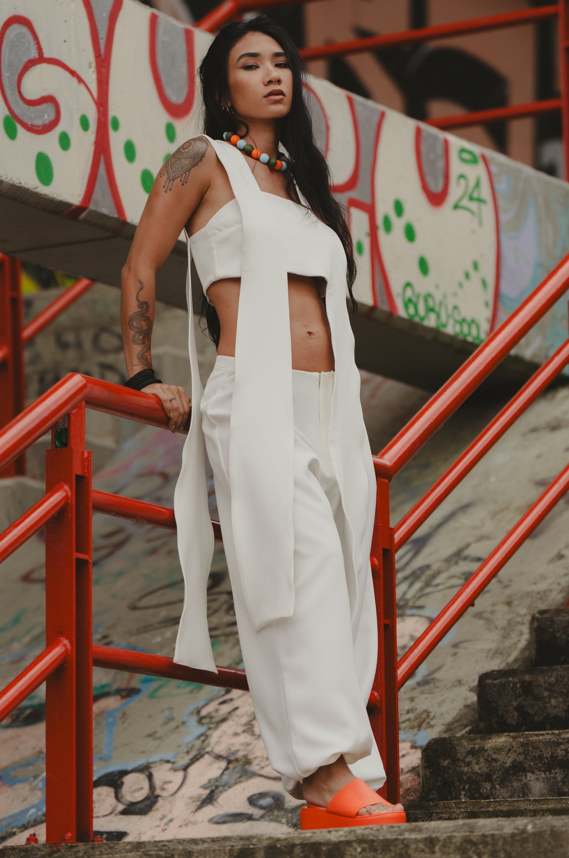 THE DOUBLE TAKE TOP IN IVORY