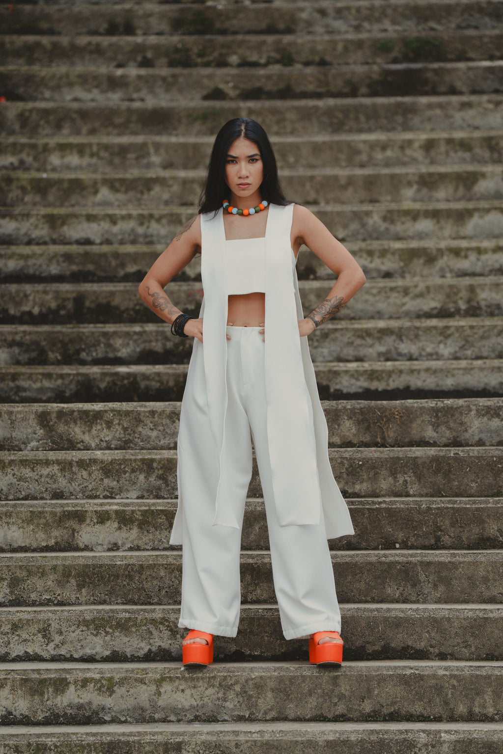 THE DOUBLE TAKE TOP IN IVORY